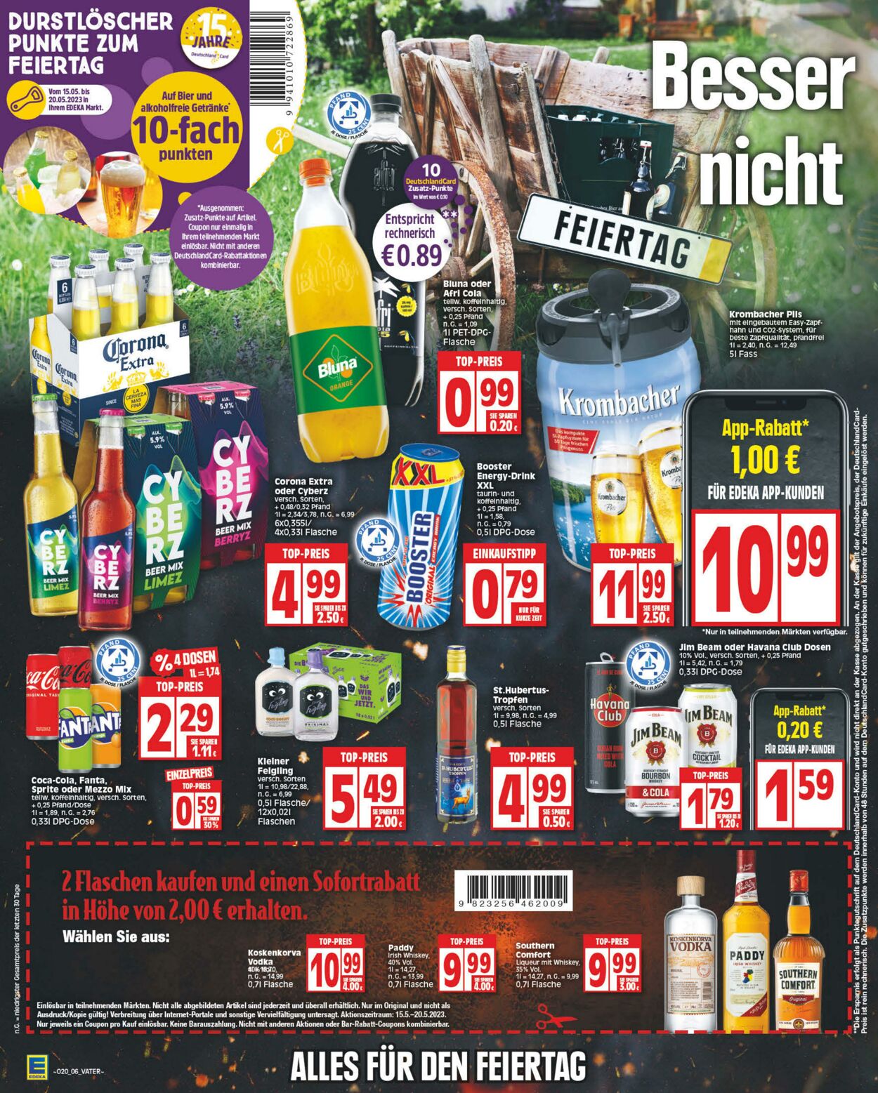 Prospekt Edeka 15.05.2023 - 20.05.2023