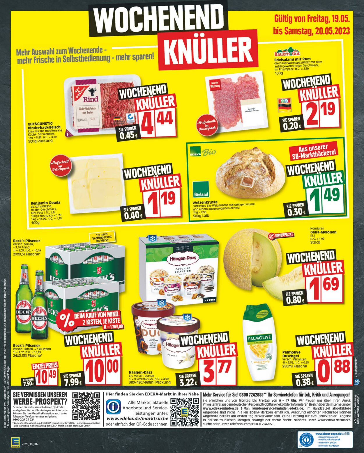 Prospekt Edeka 15.05.2023 - 20.05.2023