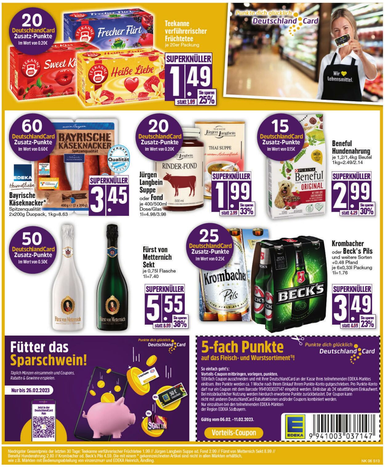 Prospekt Edeka 06.02.2023 - 11.02.2023