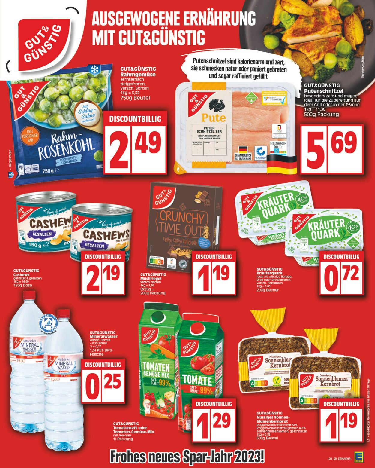 Prospekt Edeka 02.01.2023 - 07.01.2023