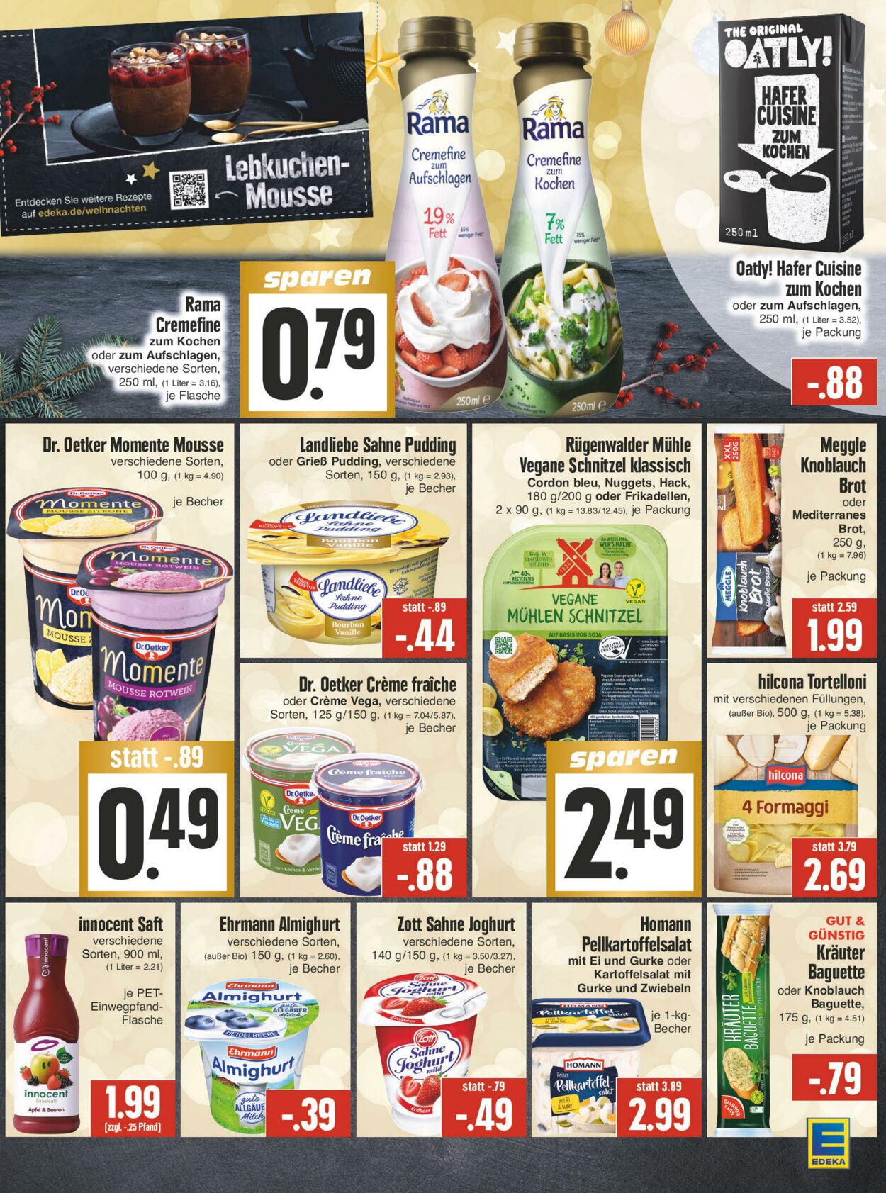 Prospekt Edeka 19.12.2022 - 24.12.2022