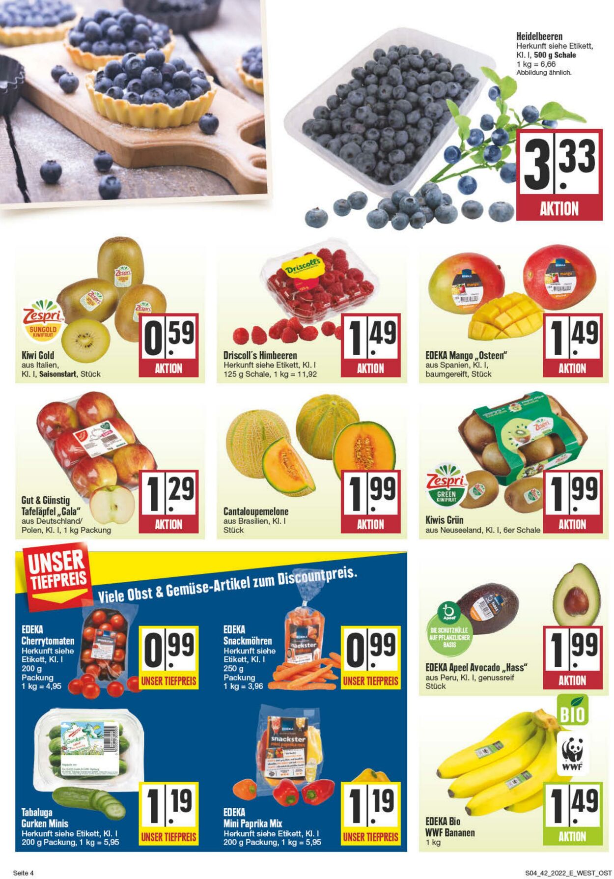 Prospekt Edeka 17.10.2022 - 22.10.2022