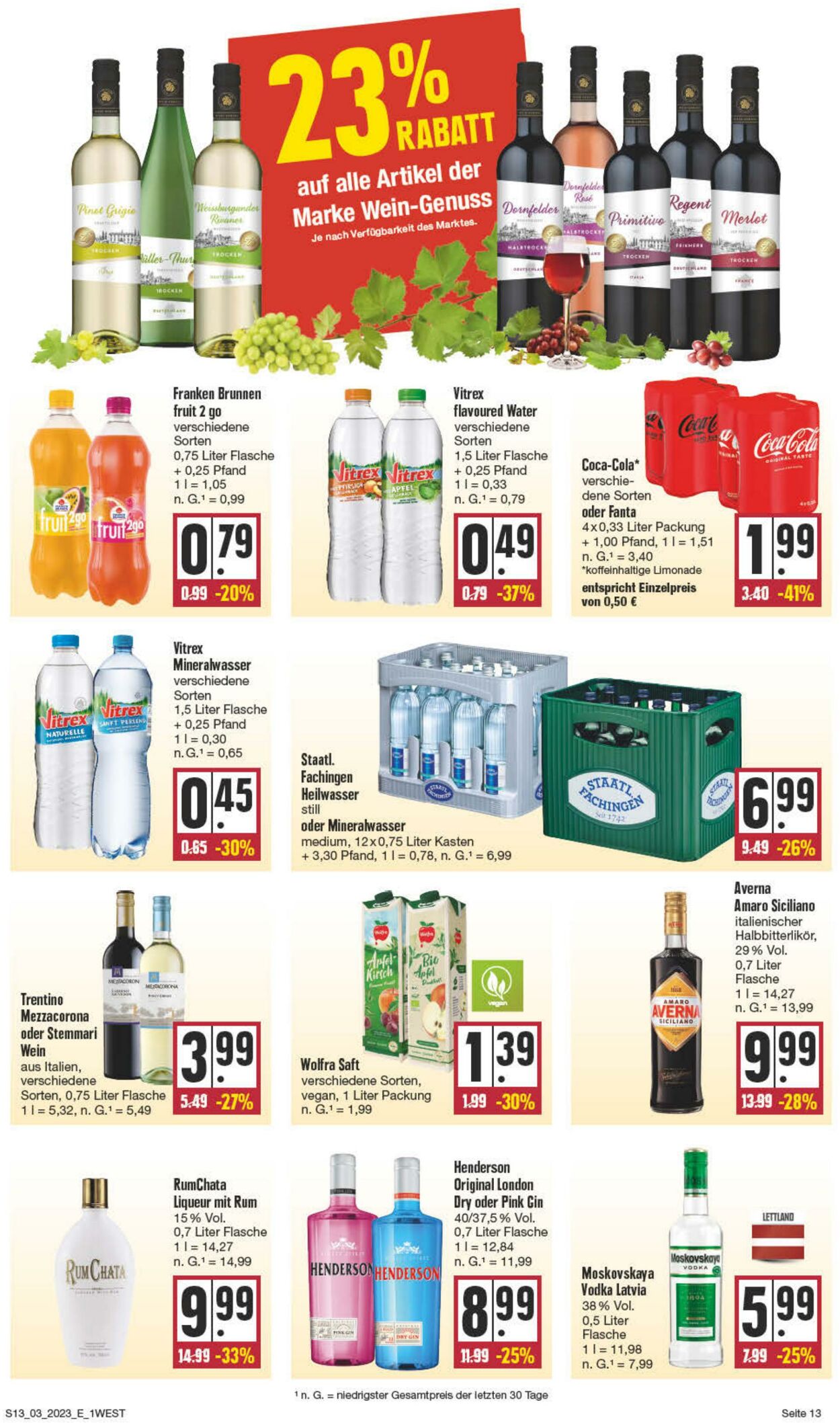 Prospekt Edeka 16.01.2023 - 21.01.2023