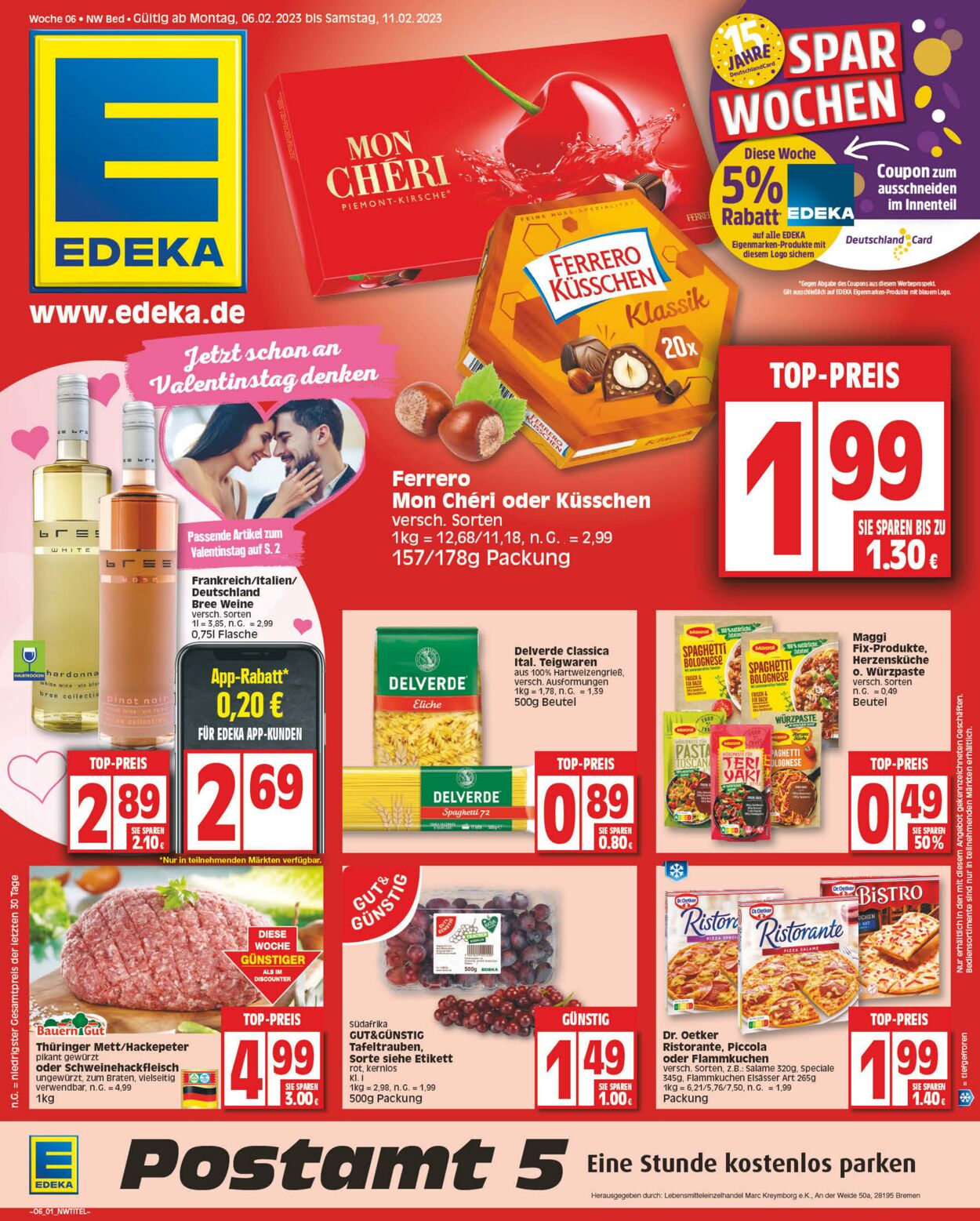 Prospekt Edeka 06.02.2023 - 11.02.2023