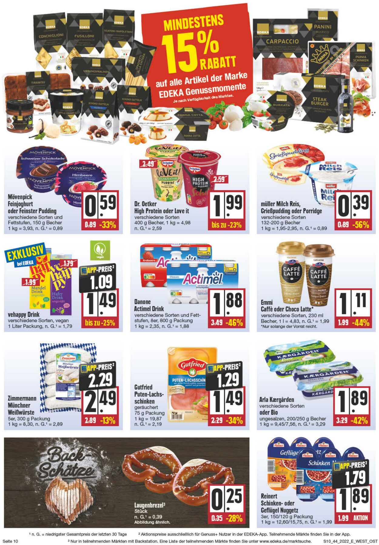 Prospekt Edeka 31.10.2022 - 05.11.2022