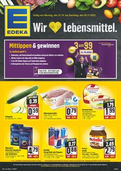 Prospekt Edeka 31.10.2022 - 05.11.2022