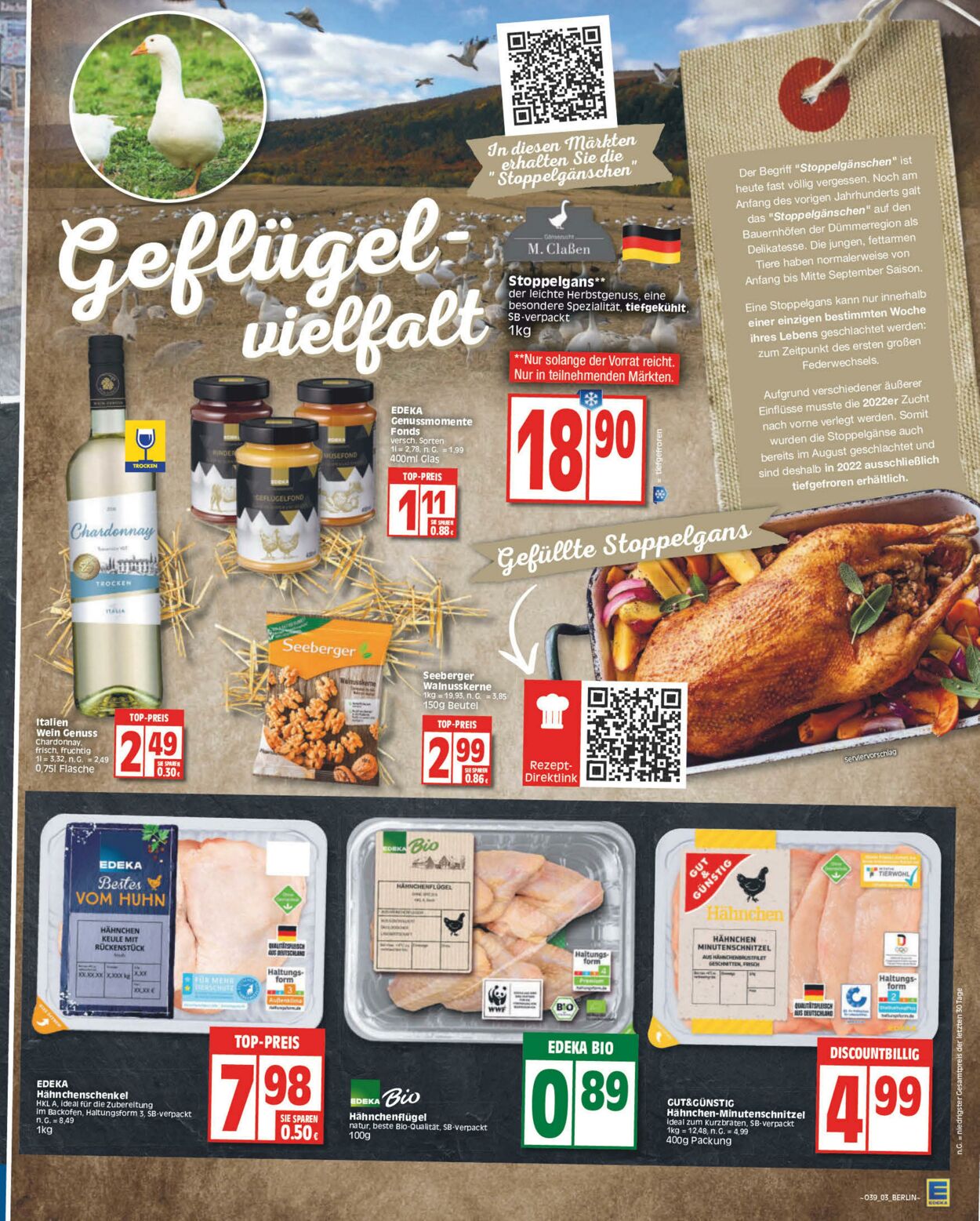 Prospekt Edeka 26.09.2022 - 01.10.2022