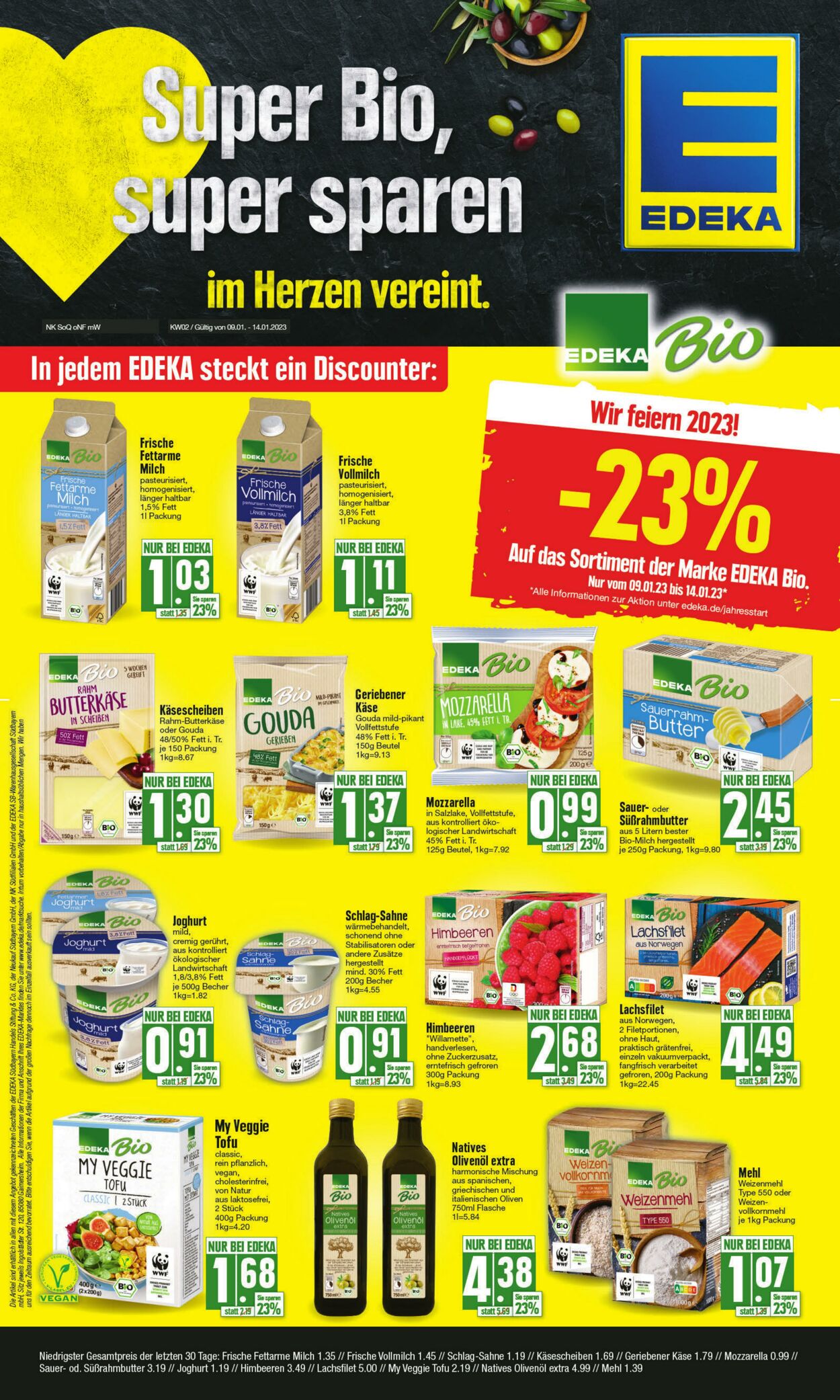 Prospekt Edeka 09.01.2023 - 14.01.2023