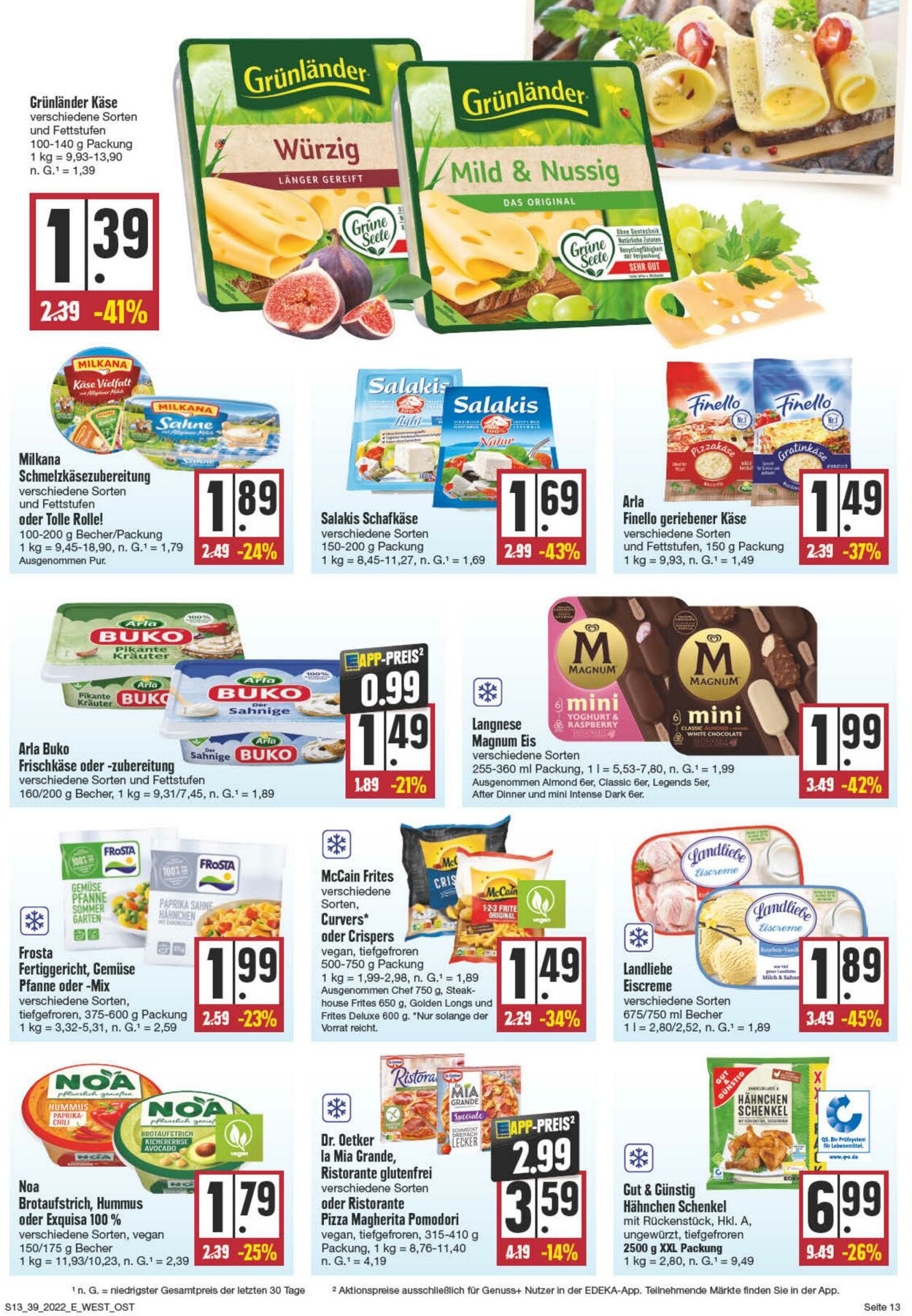 Prospekt Edeka 26.09.2022 - 01.10.2022