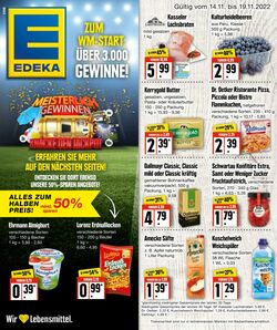 Prospekt Edeka 14.11.2022 - 19.11.2022