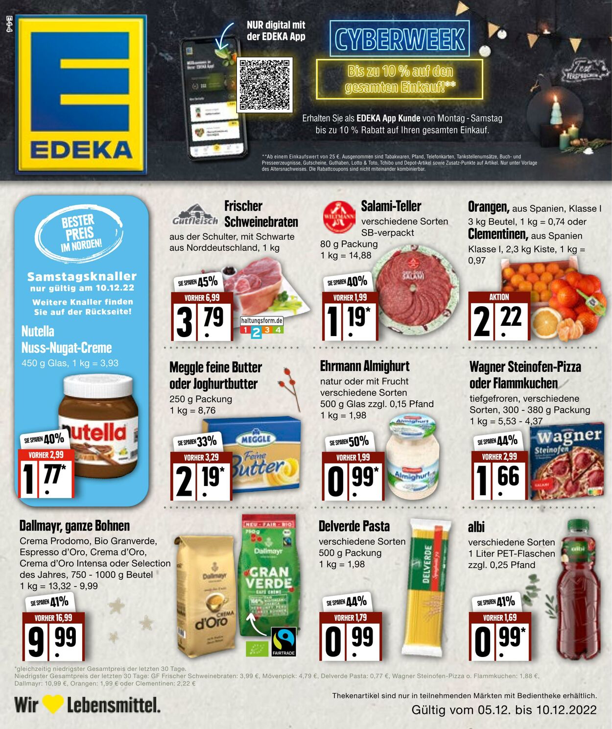 Prospekt Edeka 05.12.2022 - 10.12.2022