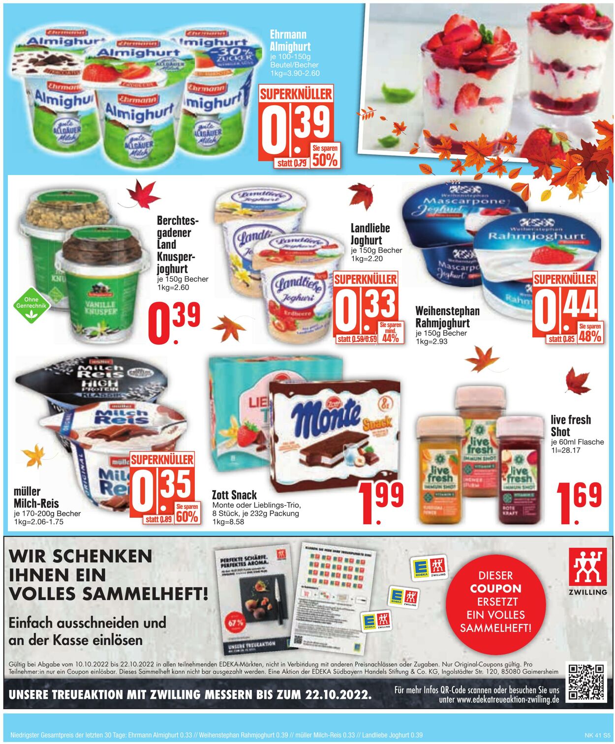 Prospekt Edeka 10.10.2022 - 15.10.2022