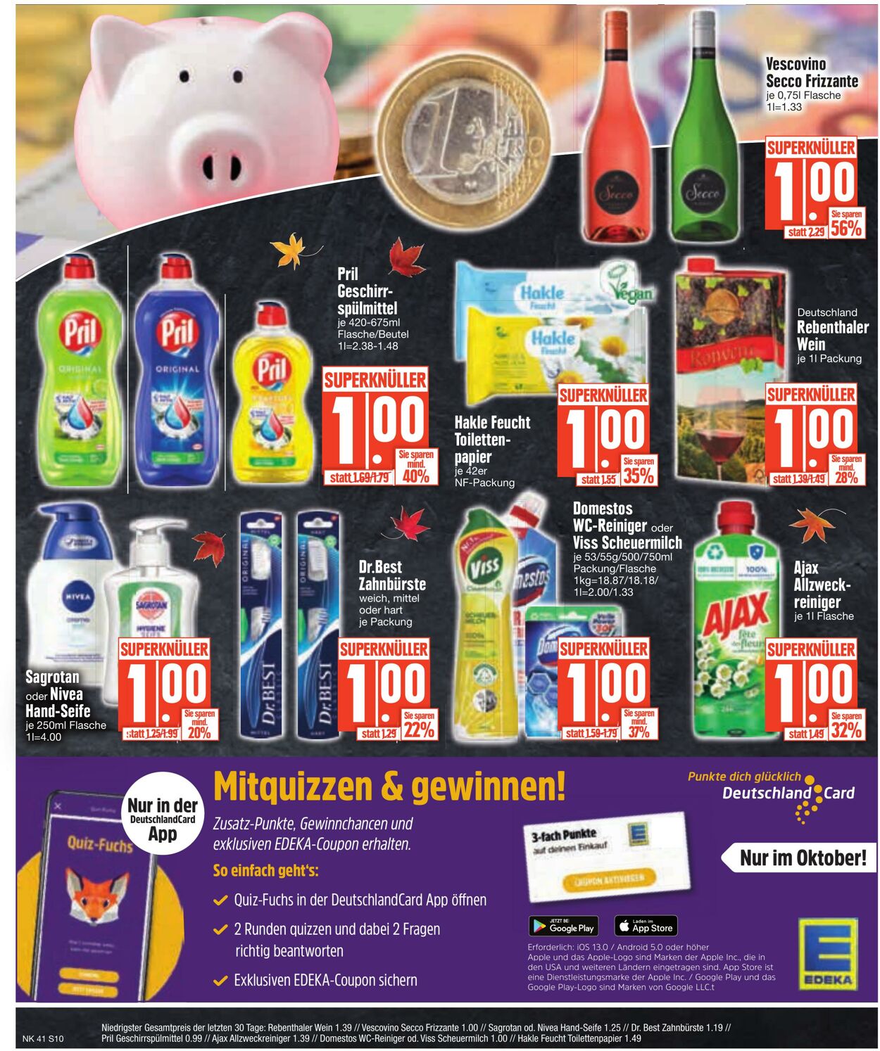 Prospekt Edeka 10.10.2022 - 15.10.2022