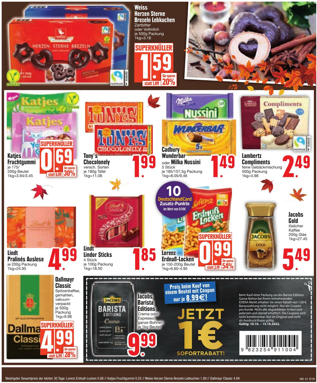 Prospekt Edeka 10.10.2022 - 15.10.2022