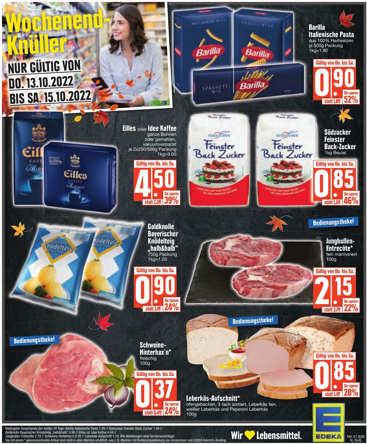 Prospekt Edeka 10.10.2022 - 15.10.2022