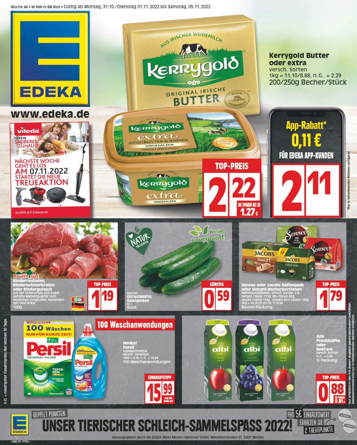 Prospekt Edeka 31.10.2022 - 05.11.2022