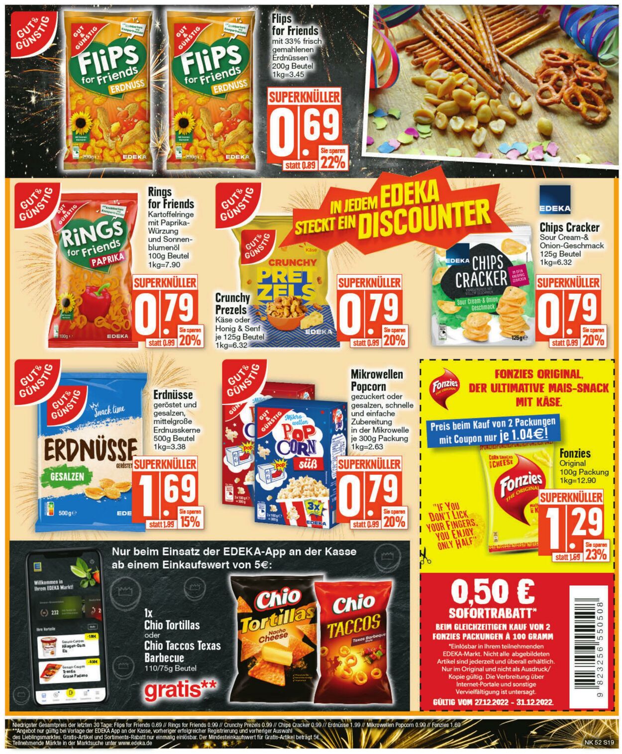 Prospekt Edeka 27.12.2022 - 31.12.2022