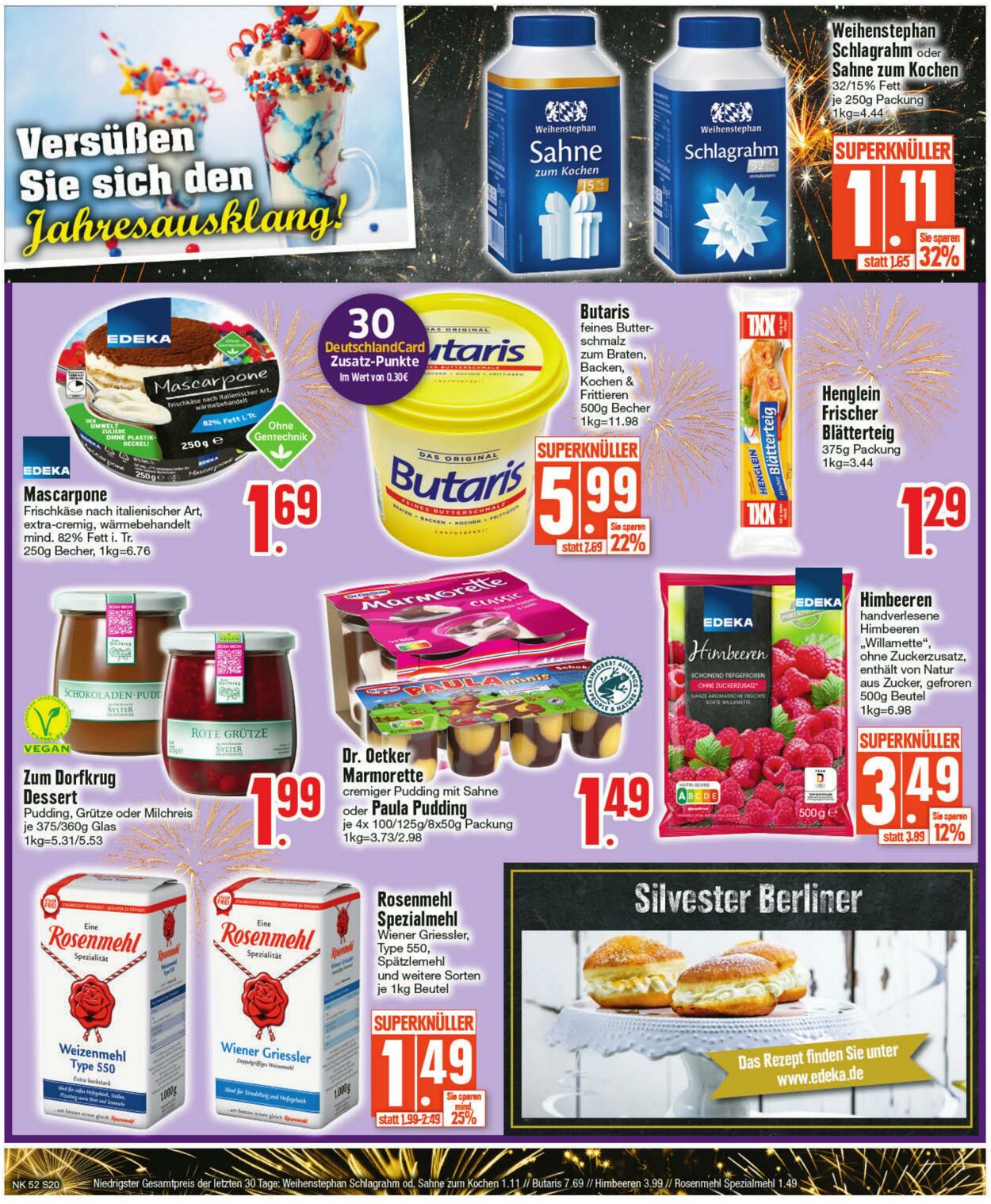 Prospekt Edeka 27.12.2022 - 31.12.2022