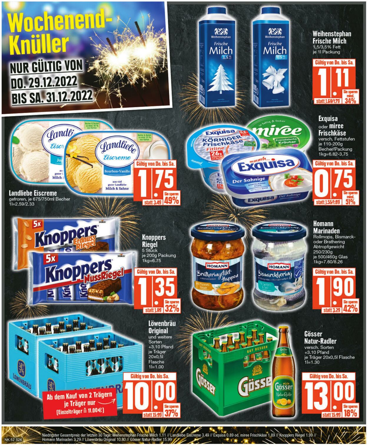 Prospekt Edeka 27.12.2022 - 31.12.2022