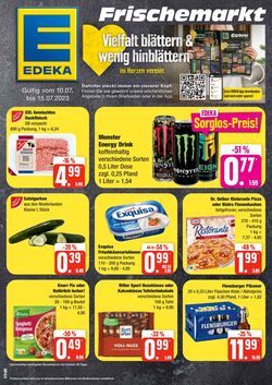 Prospekt Edeka 10.07.2023 - 15.07.2023