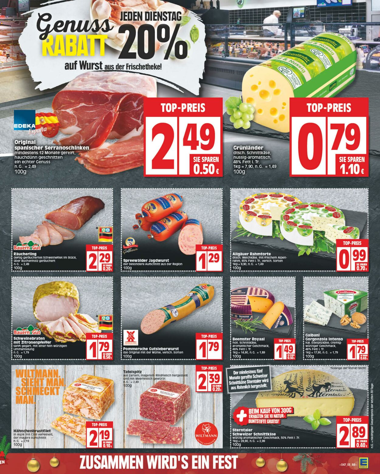 Prospekt Edeka 21.11.2022 - 26.11.2022