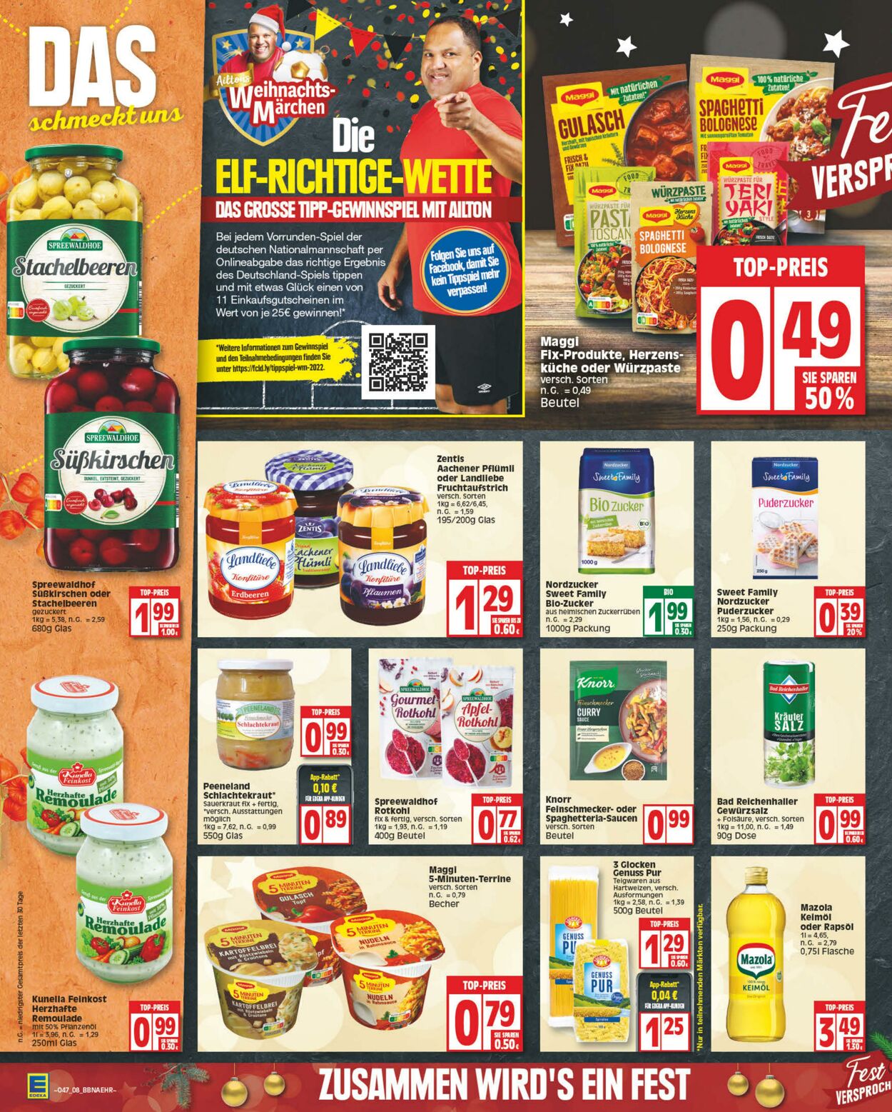 Prospekt Edeka 21.11.2022 - 26.11.2022