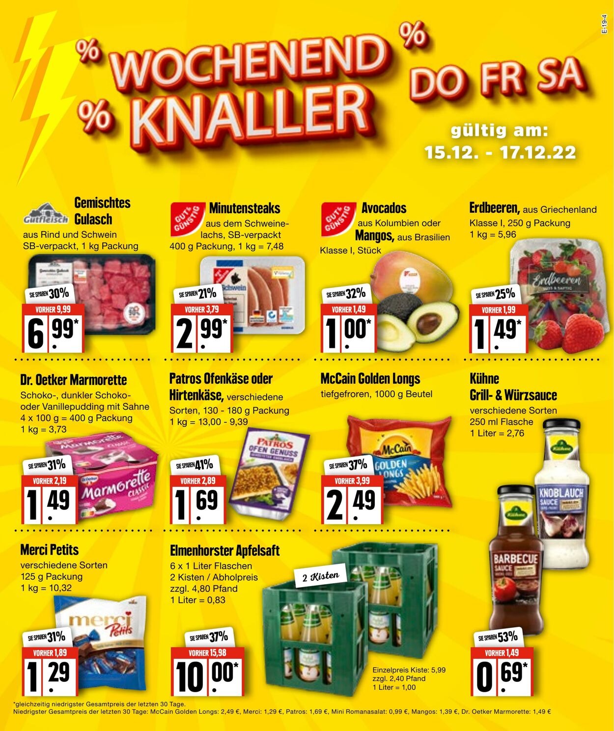 Prospekt Edeka 12.12.2022 - 17.12.2022