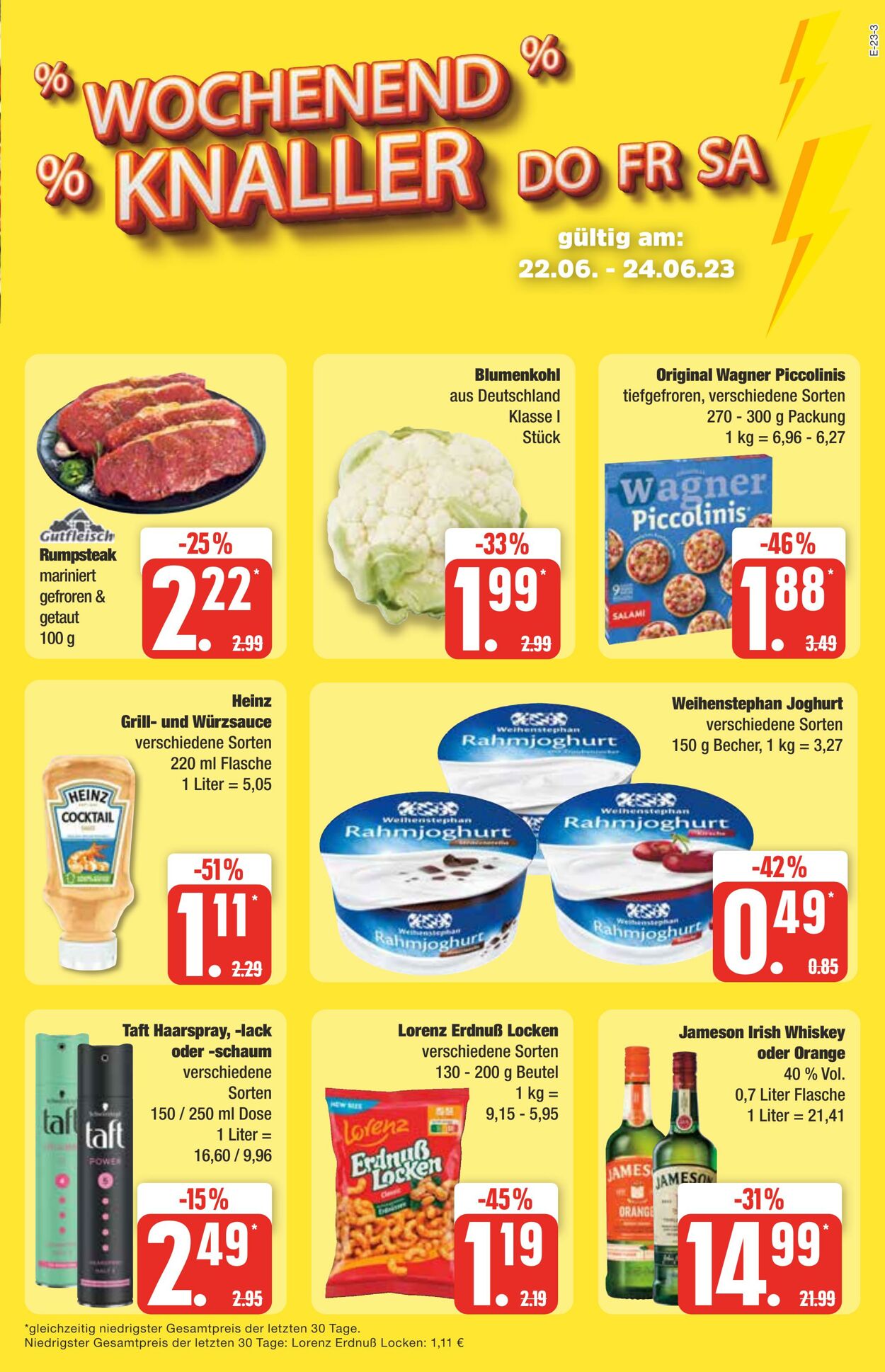 Prospekt Edeka 19.06.2023 - 24.06.2023