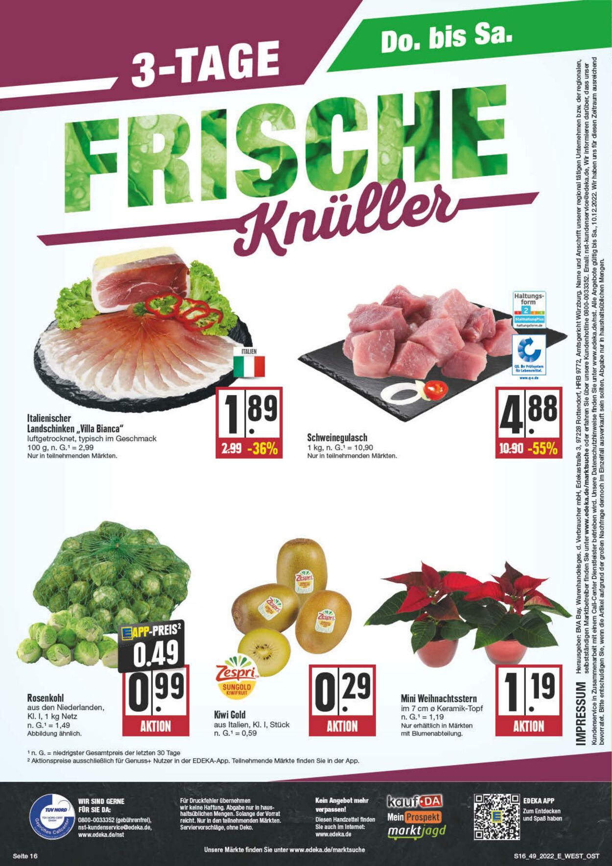 Prospekt Edeka 05.12.2022 - 10.12.2022