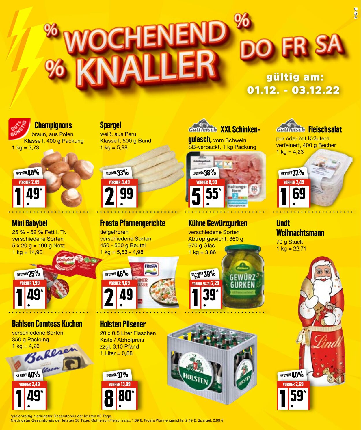 Prospekt Edeka 26.11.2022 - 03.12.2022