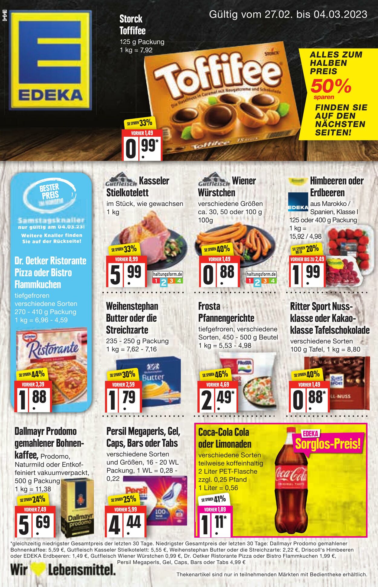 Prospekt Edeka 27.02.2023 - 04.03.2023