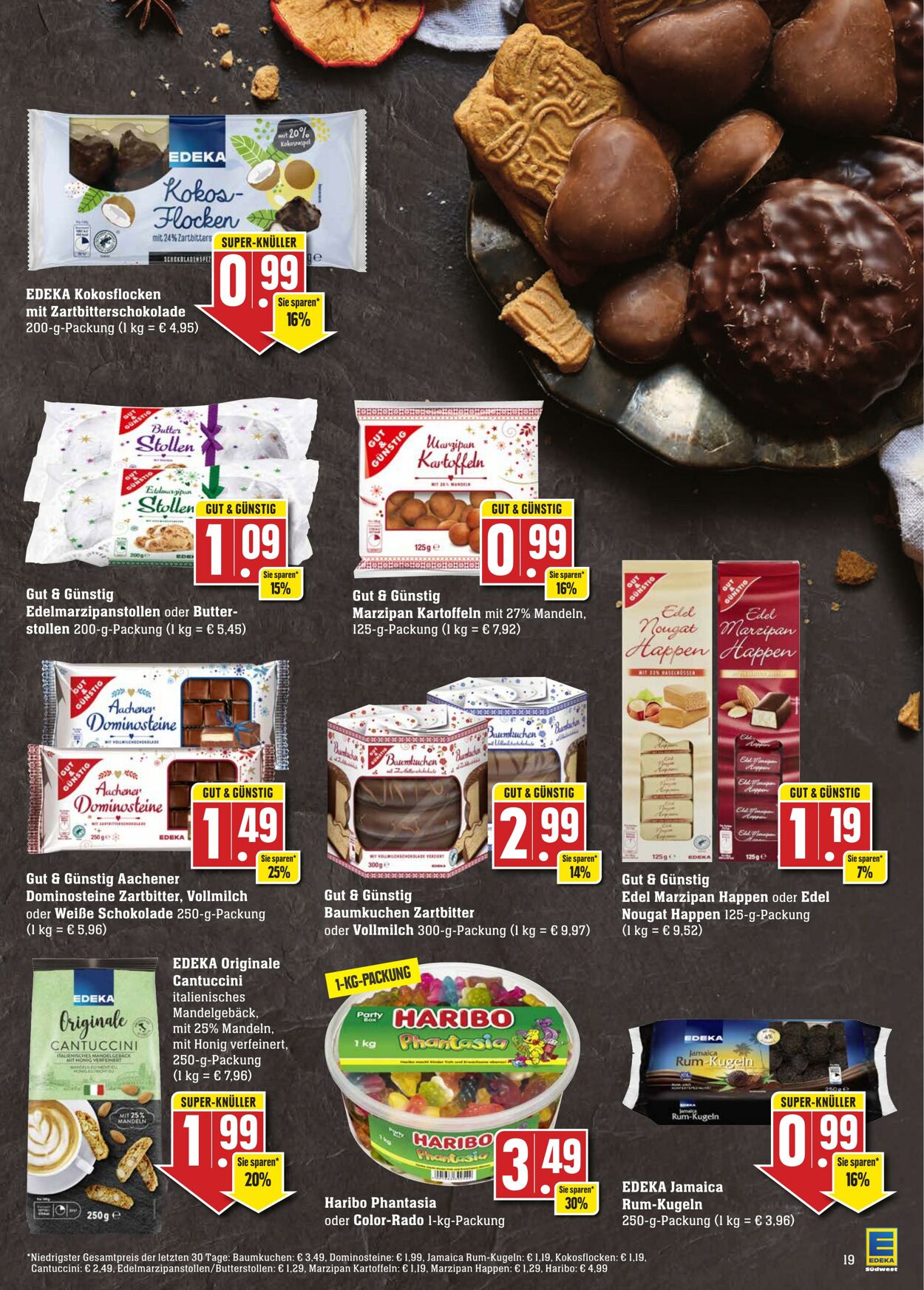 Prospekt Edeka 21.11.2022 - 26.11.2022