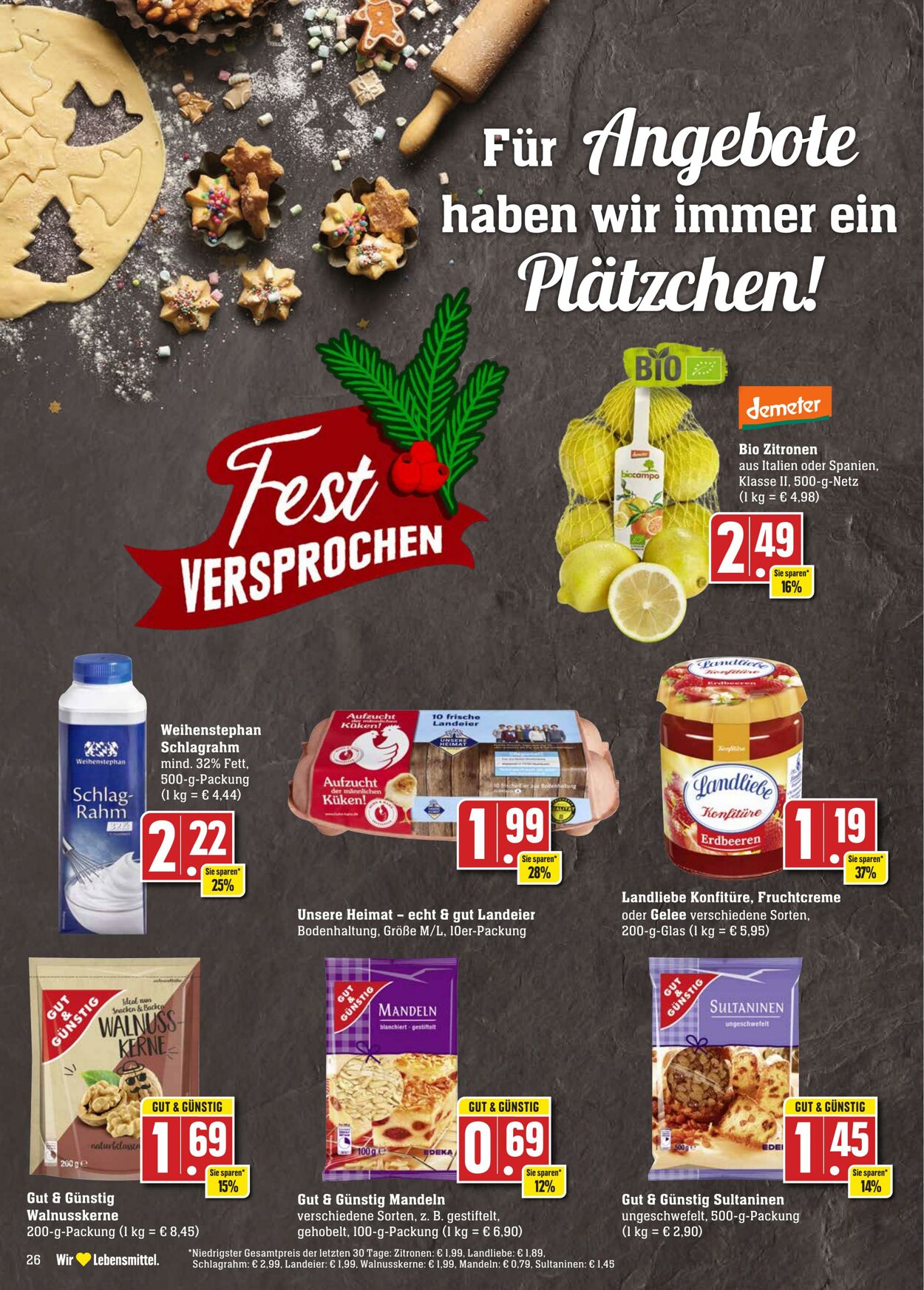 Prospekt Edeka 21.11.2022 - 26.11.2022