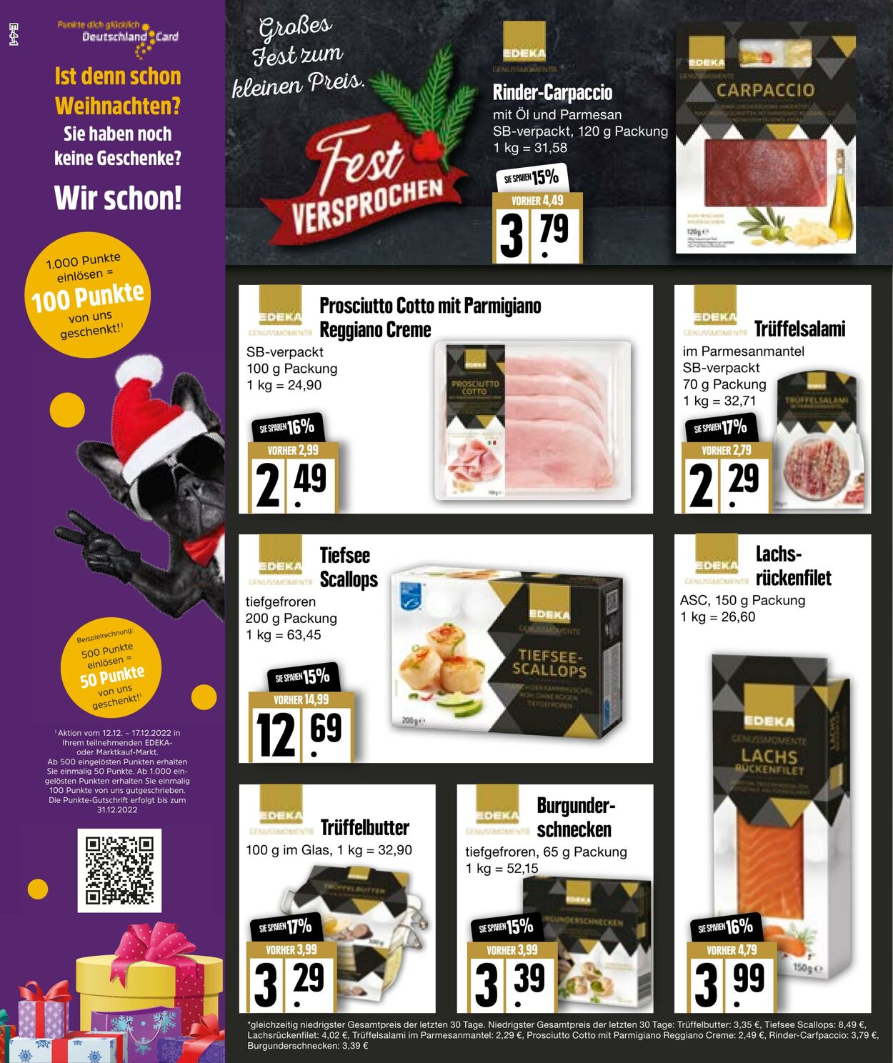 Prospekt Edeka 12.12.2022 - 17.12.2022