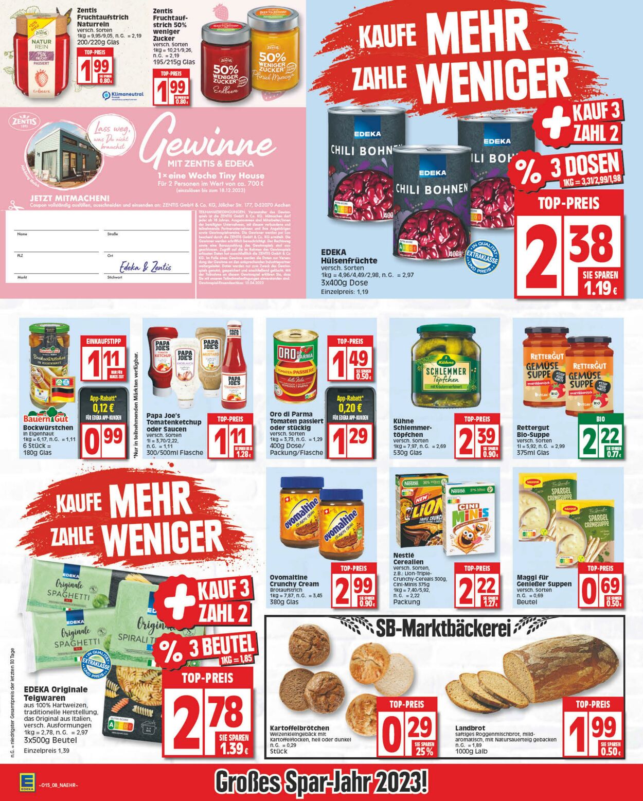 Prospekt Edeka 10.04.2023 - 15.04.2023