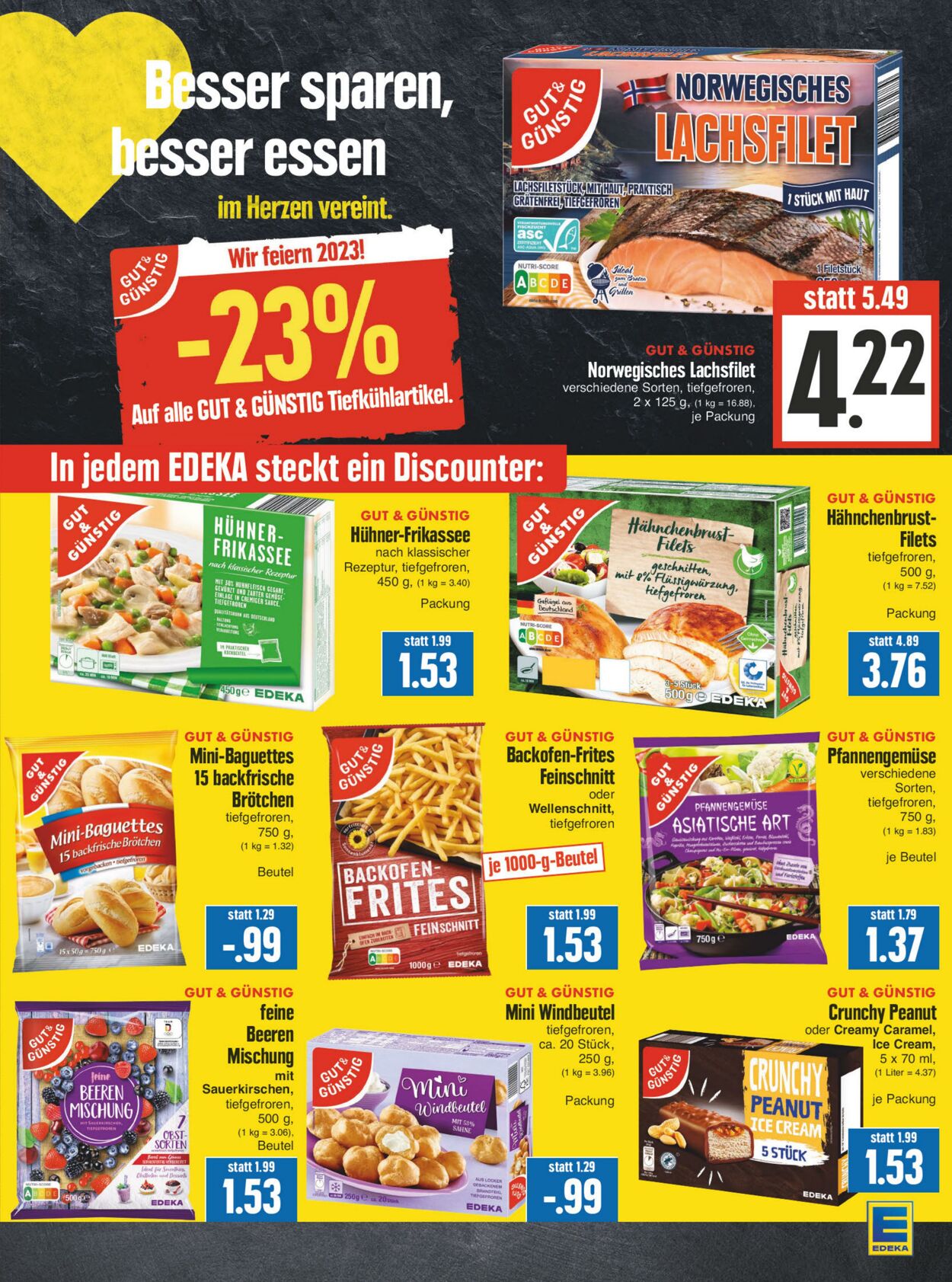 Prospekt Edeka 23.01.2023 - 28.01.2023