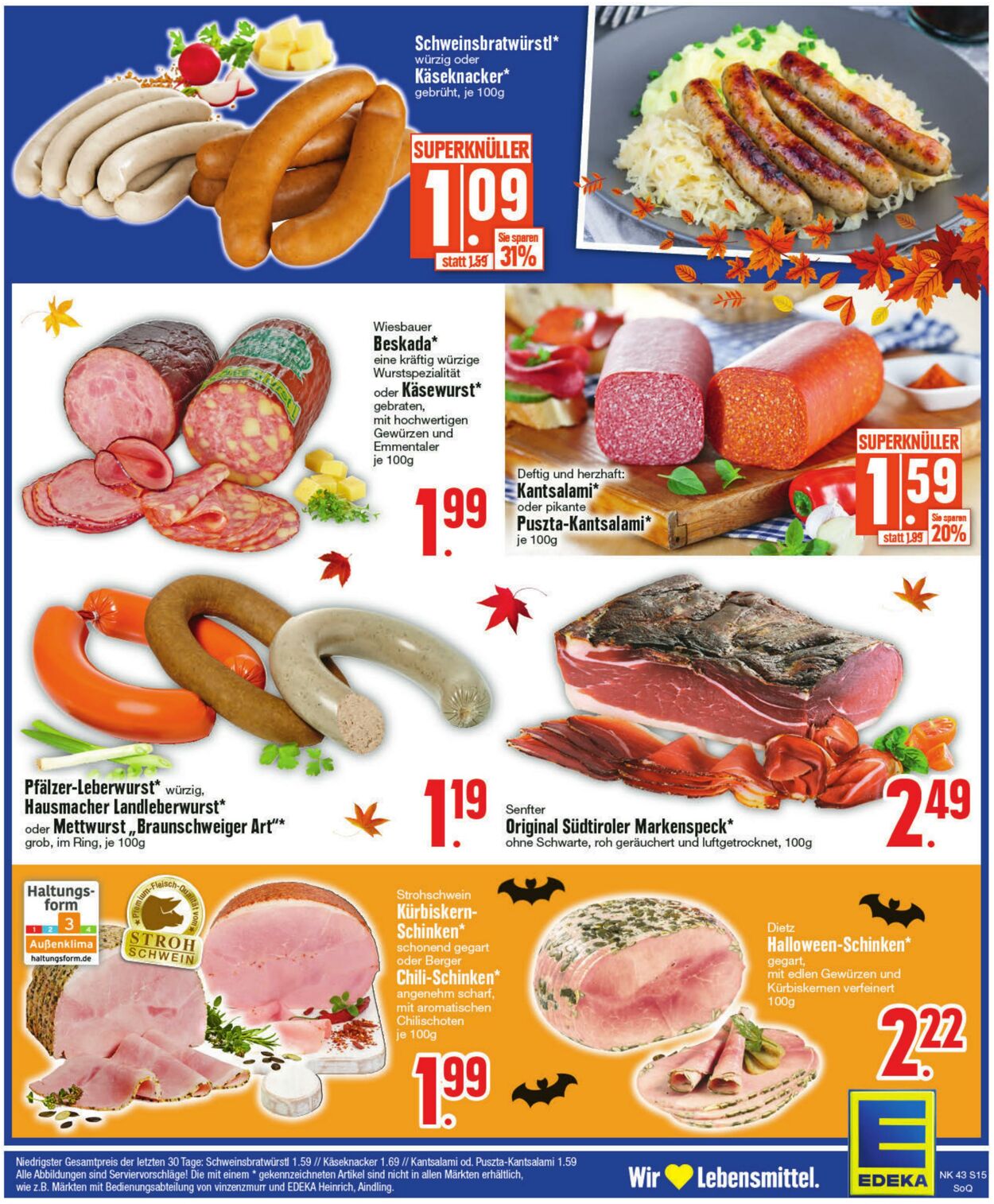 Prospekt Edeka 24.10.2022 - 29.10.2022