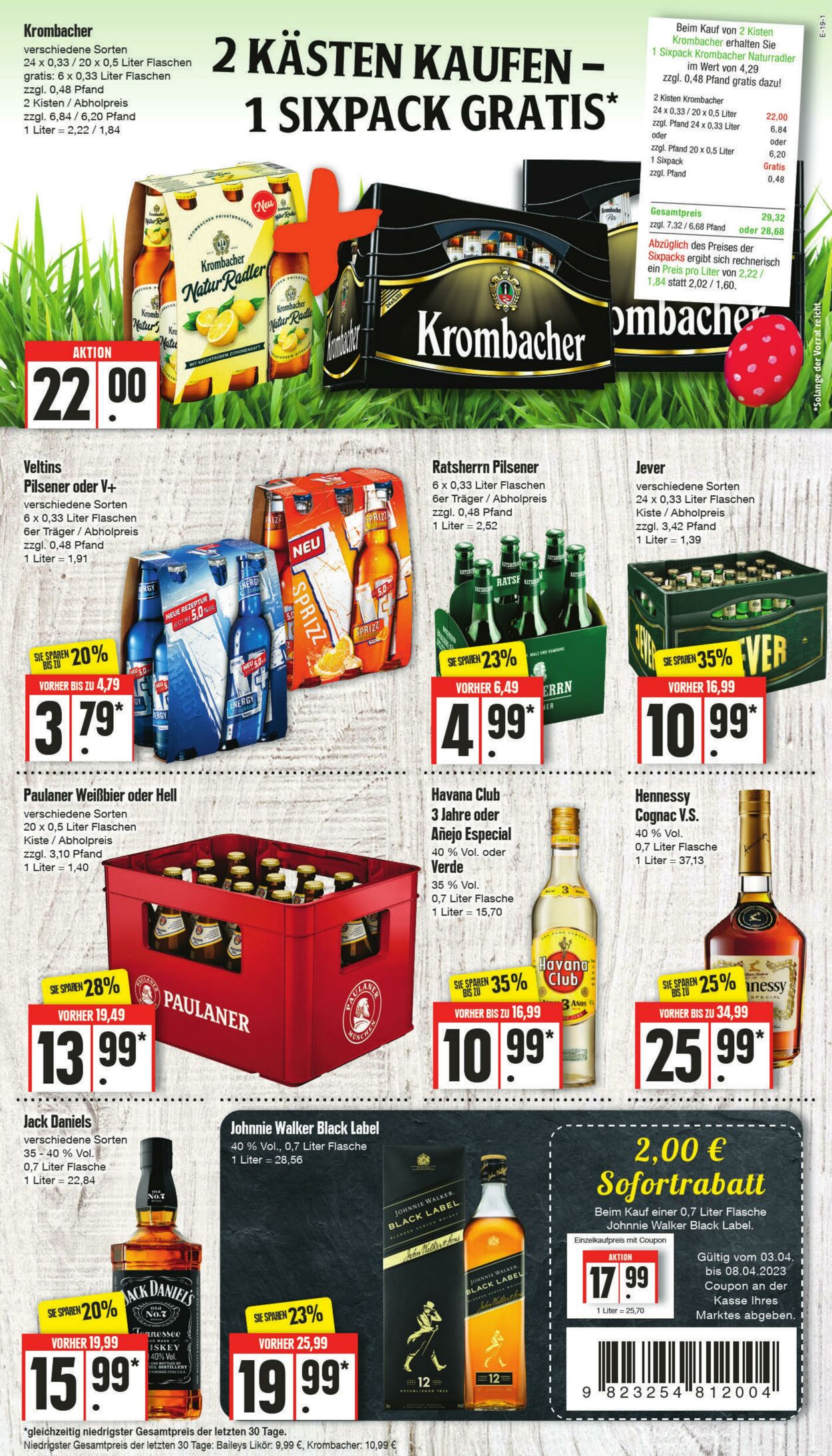 Prospekt Edeka 03.04.2023 - 08.04.2023