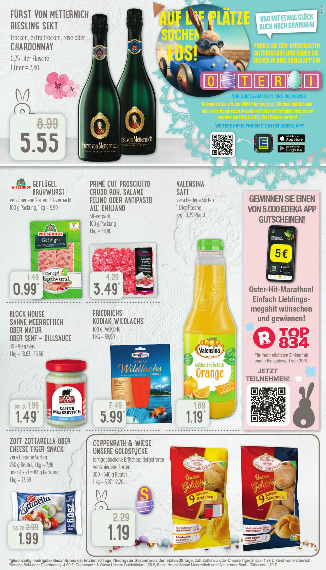 Prospekt Edeka 03.04.2023 - 08.04.2023