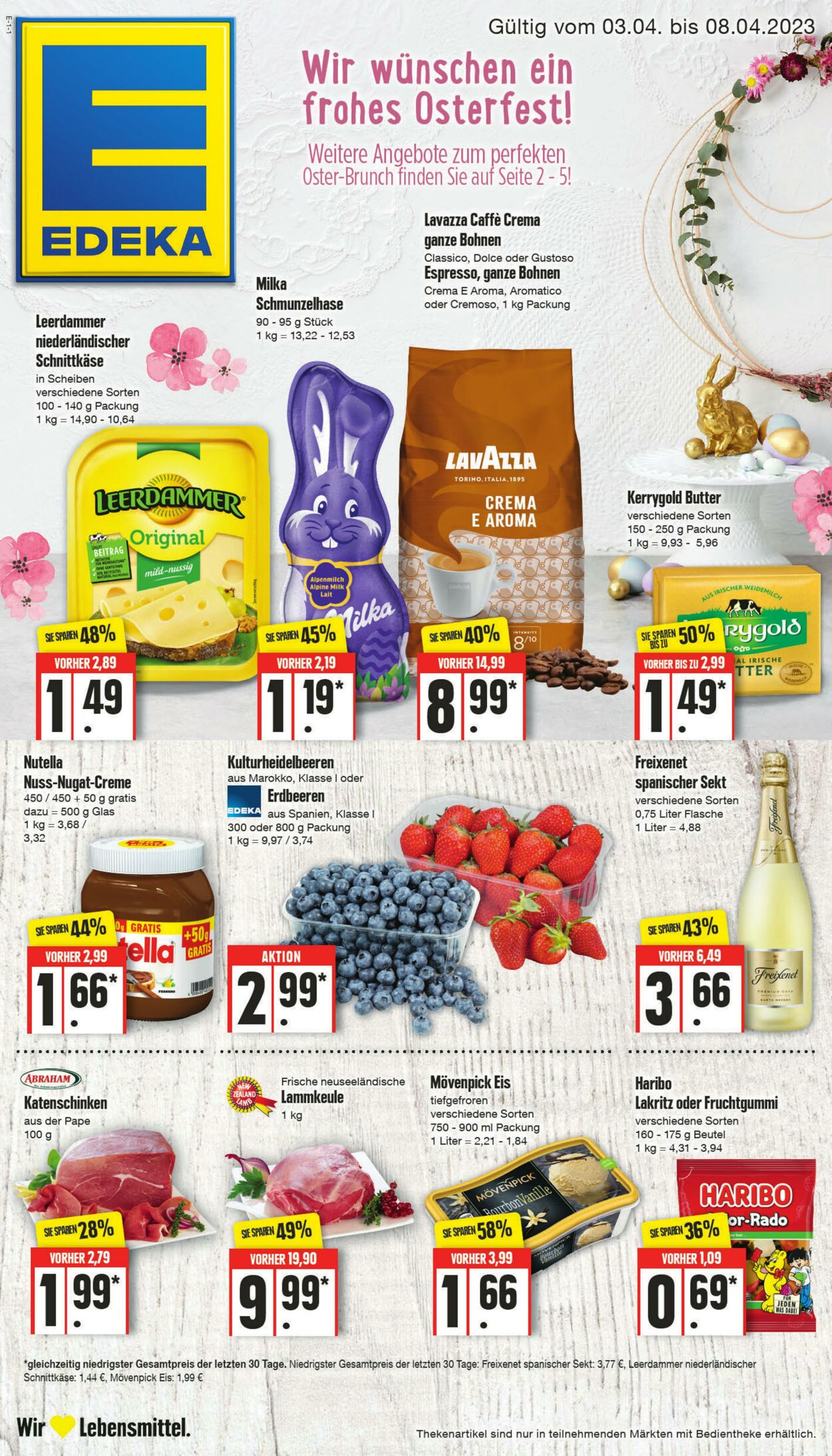 Prospekt Edeka 03.04.2023 - 08.04.2023