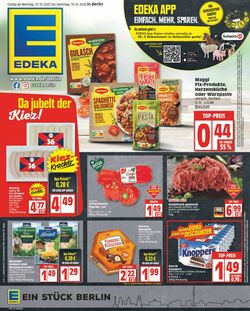 Prospekt Edeka 10.10.2022 - 15.10.2022