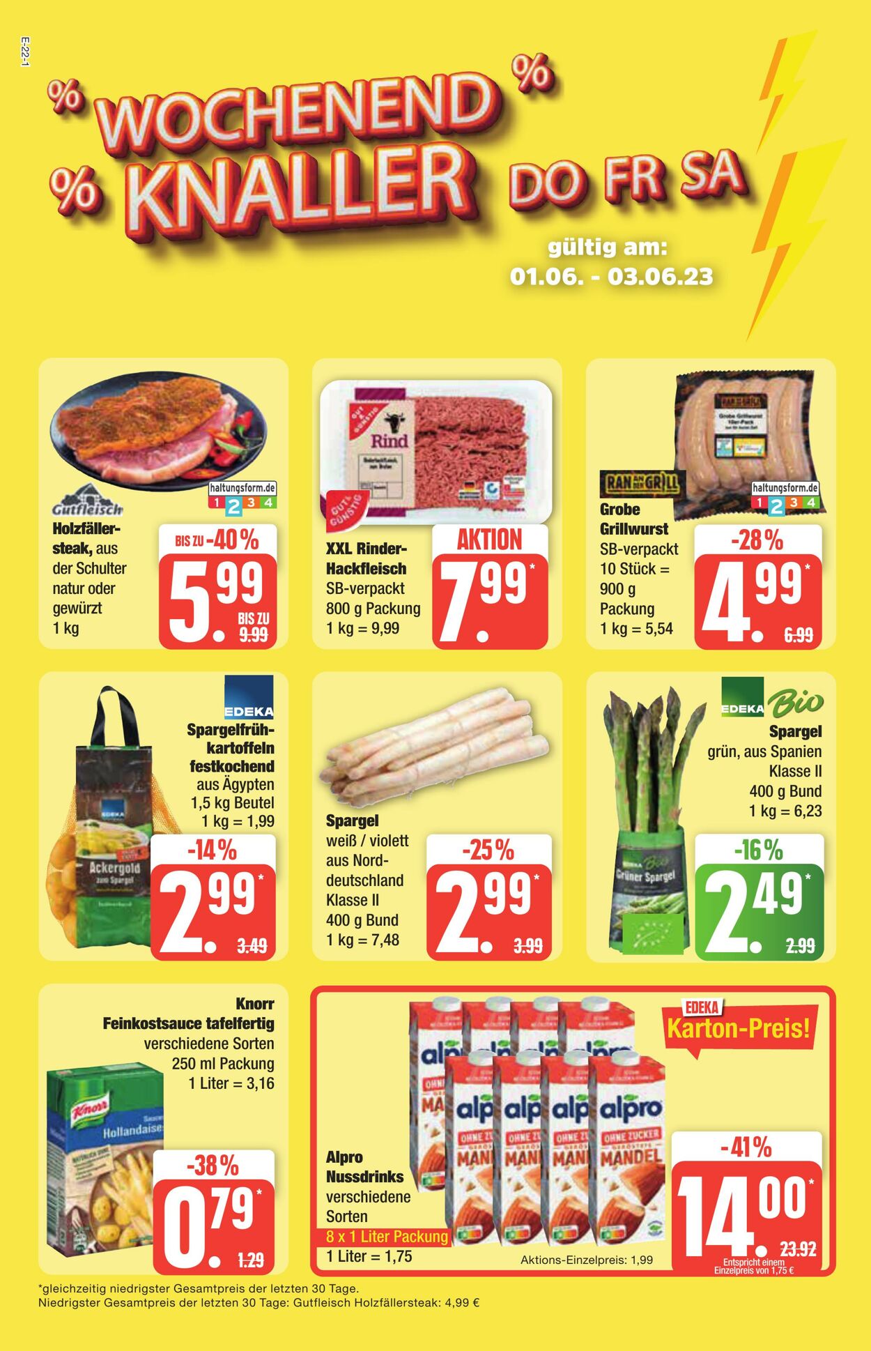 Prospekt Edeka 27.05.2023 - 03.06.2023