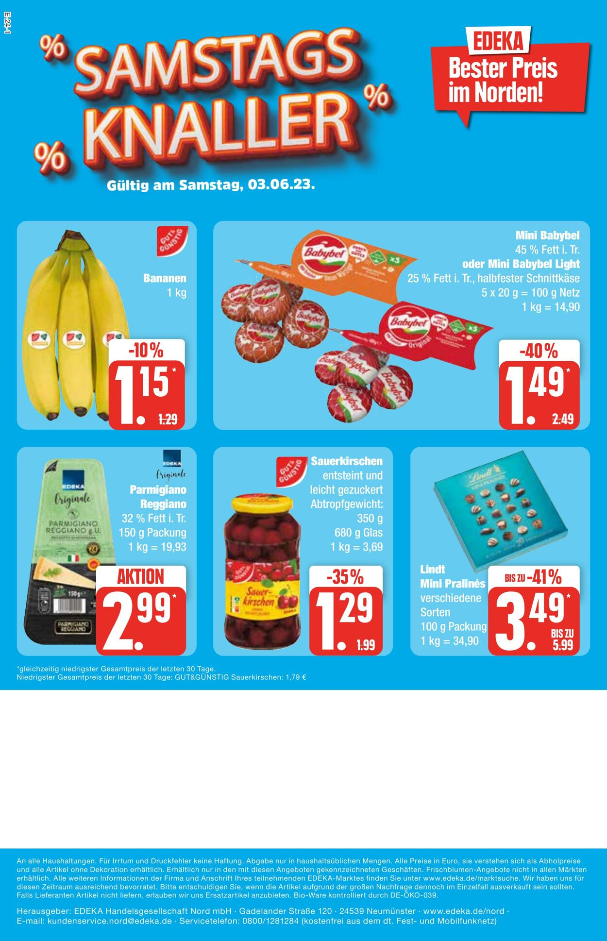 Prospekt Edeka 27.05.2023 - 03.06.2023