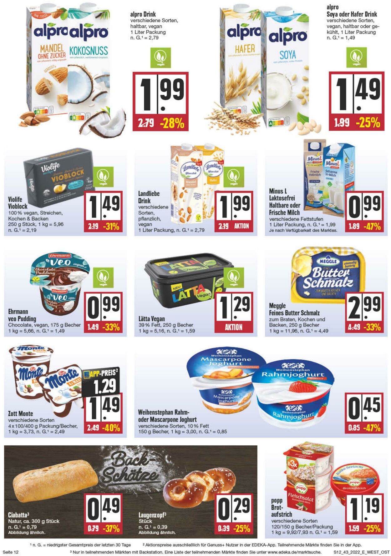 Prospekt Edeka 24.10.2022 - 29.10.2022