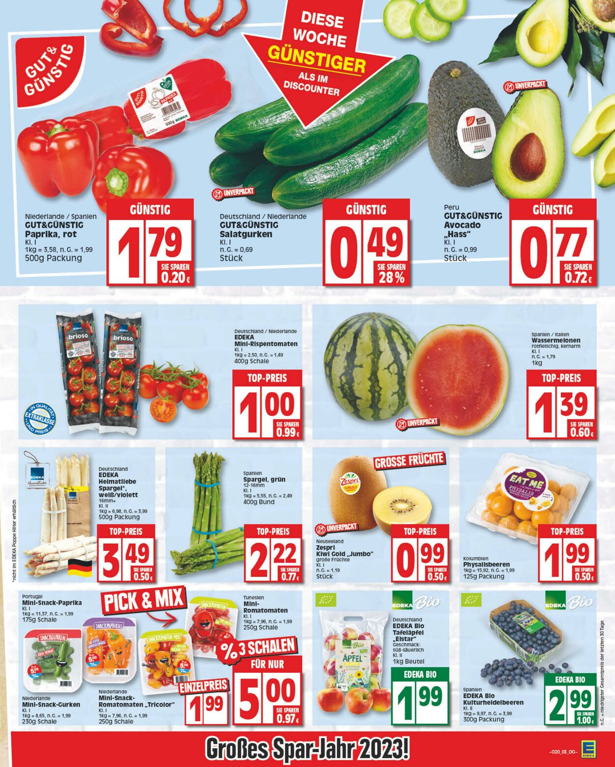 Prospekt Edeka 15.05.2023 - 20.05.2023