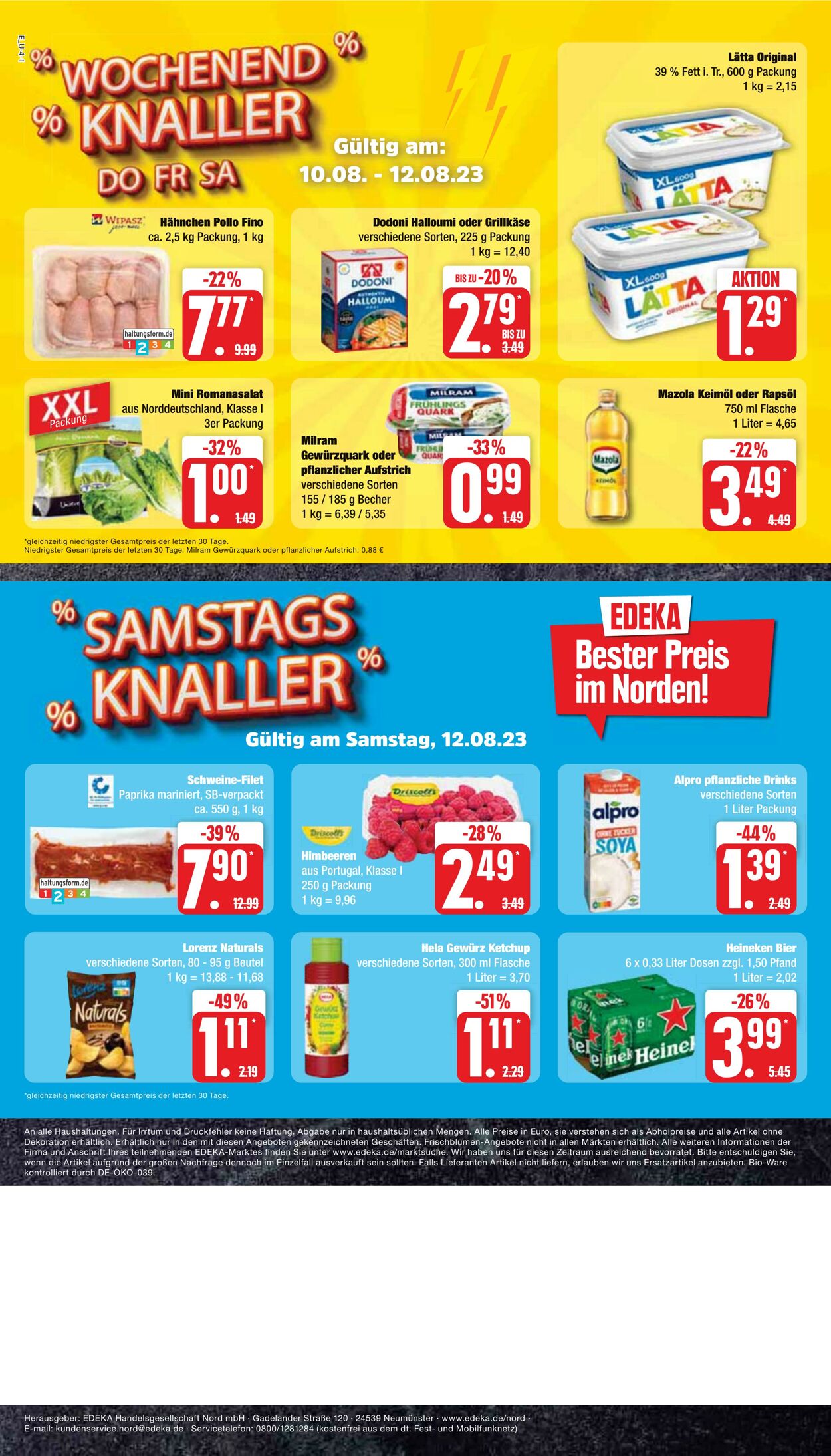 Prospekt Edeka 07.08.2023 - 12.08.2023