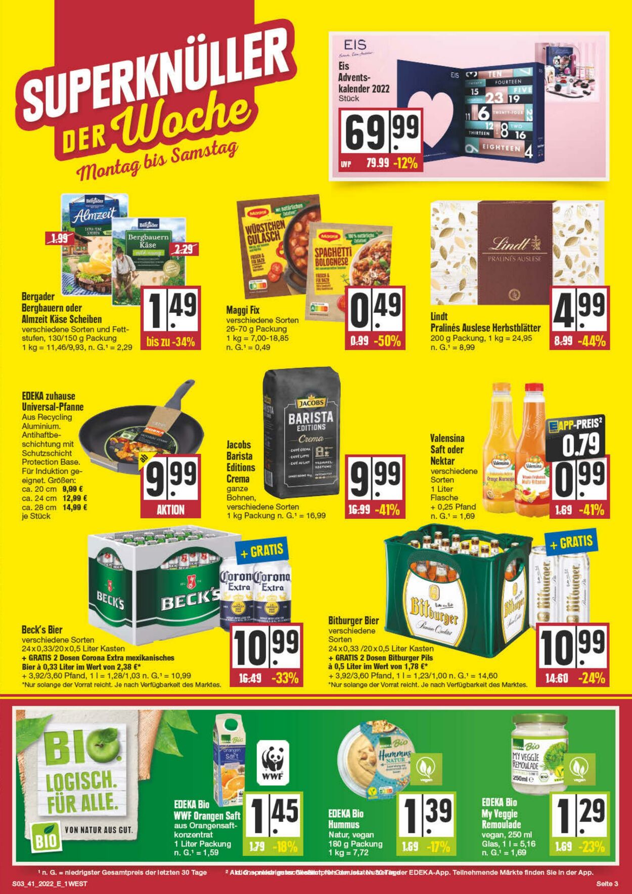 Prospekt Edeka 10.10.2022 - 15.10.2022