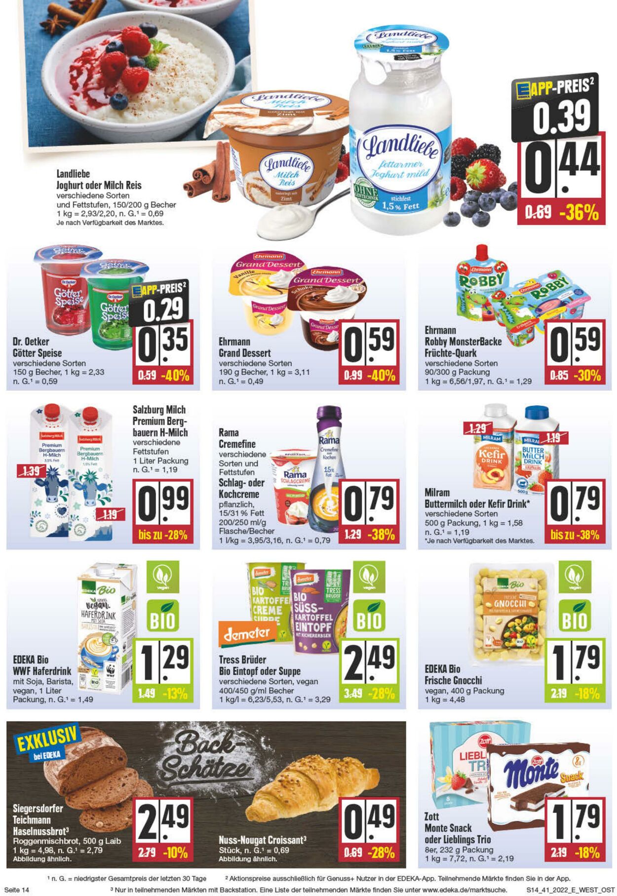 Prospekt Edeka 10.10.2022 - 15.10.2022