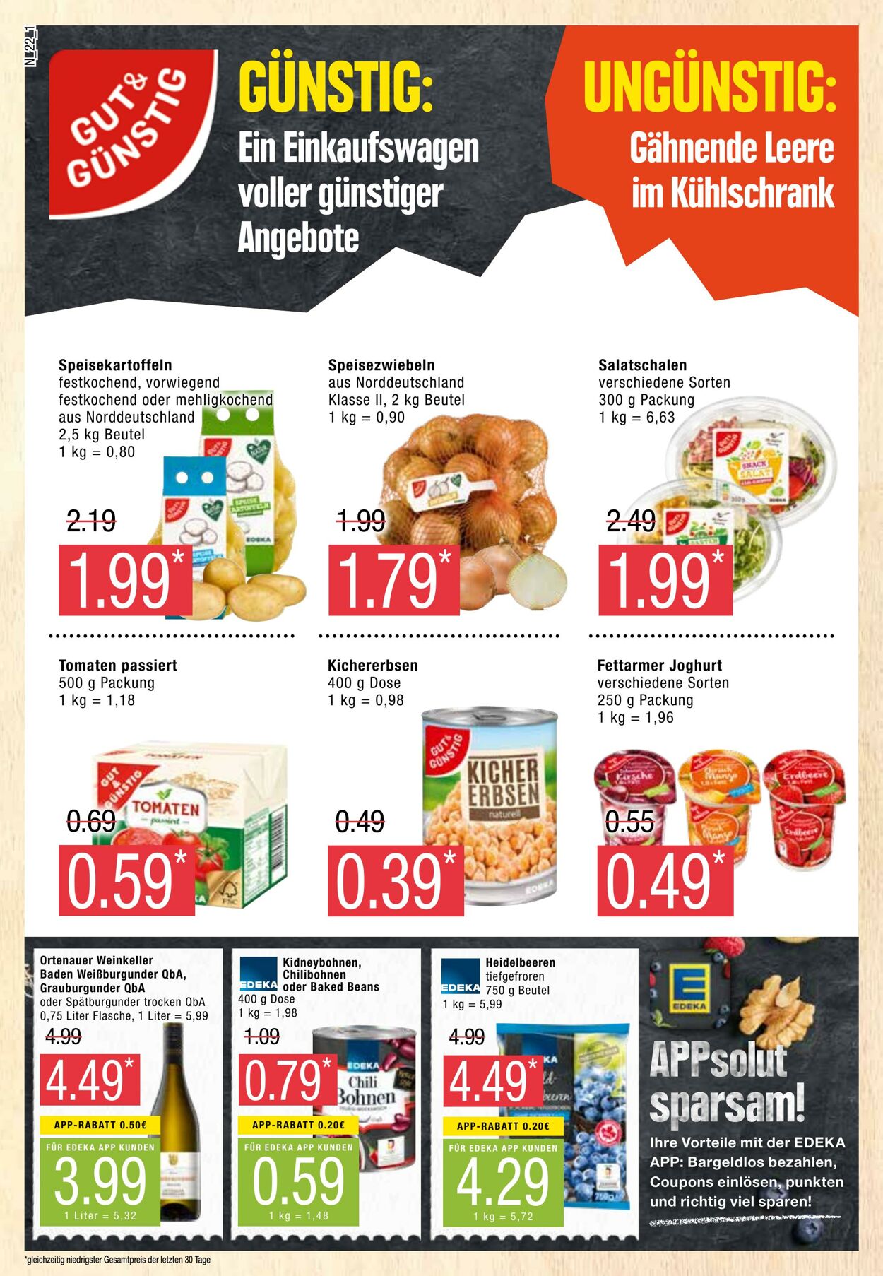 Prospekt Edeka 14.11.2022 - 19.11.2022