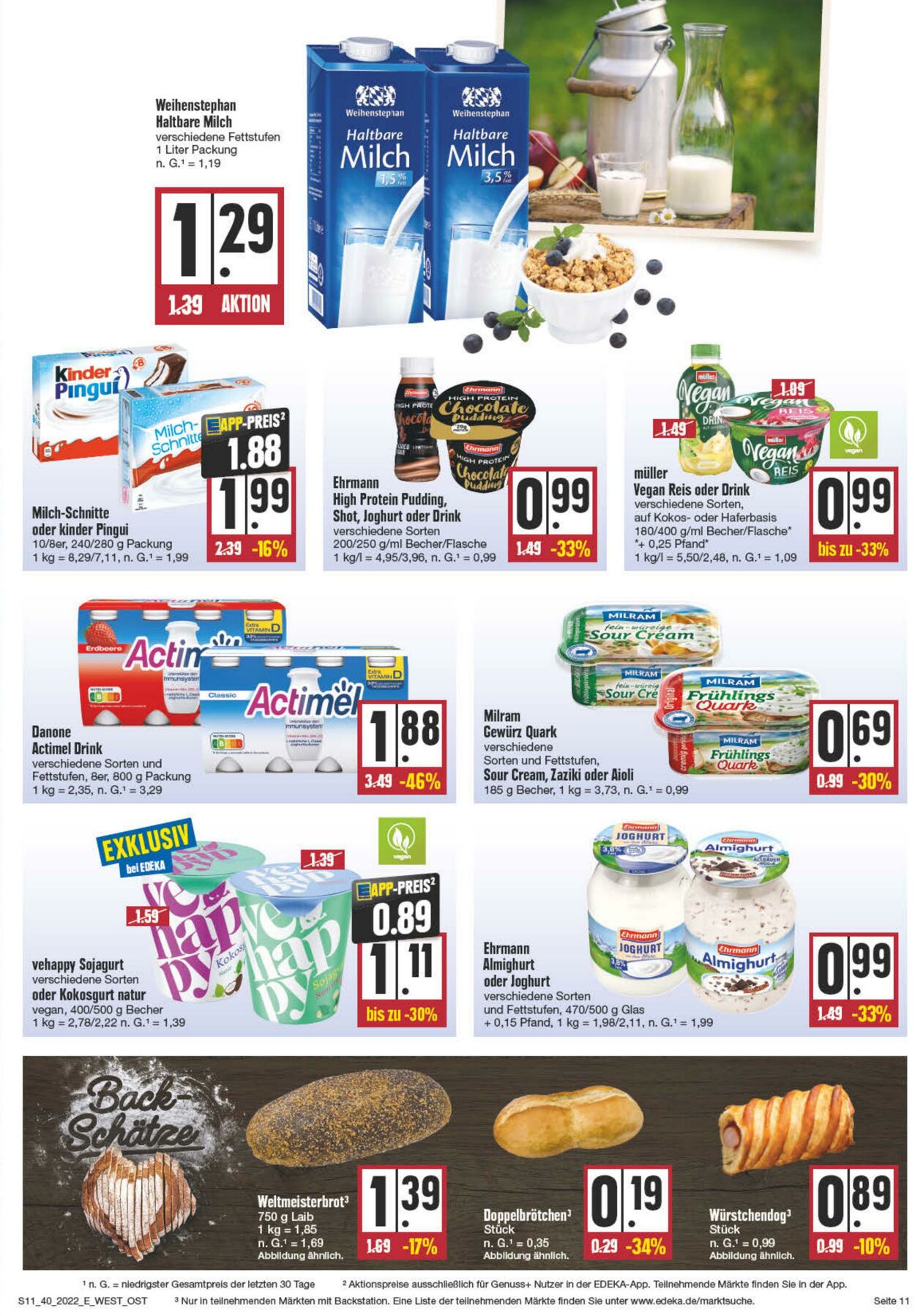 Prospekt Edeka 04.10.2022 - 08.10.2022